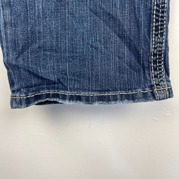 BKE Tyler 33x31 Cotton Blend Straight Leg Stretch Denim Blue Jeans Zip *Read - Picture 7 of 8